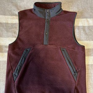 Hill City Hybrid Fleece Popover Vest Medium